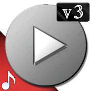 Poweramp v3 skin simple dark 1.7.2 Мод (полная версия)