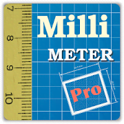 Millimeter Pro ruler on screen