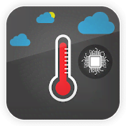 Mobile Thermometer: Mobile, Room & City Temprature