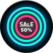 Neon Glow C - Icon Pack