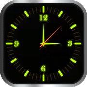 Glowing Clock Locker - Green
