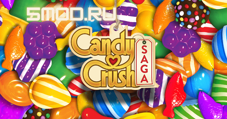 Игра-головоломка Candy Crush Saga для андроида