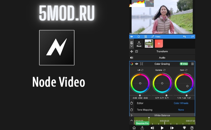 Прилржение Node Video для андроида